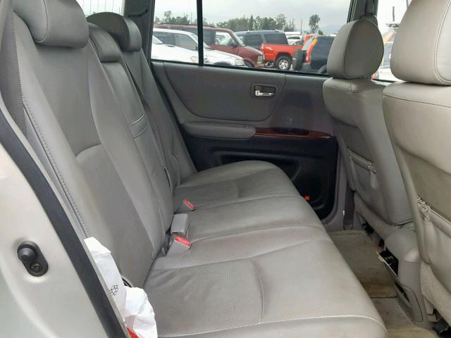 JTEDP21A260100282 - 2006 TOYOTA HIGHLANDER BEIGE photo 6