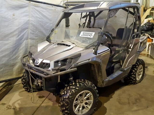 3JBKKXN11DJ000867 - 2013 CAN-AM COMMANDER BLACK photo 2