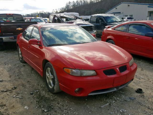 1G2WP52K6YF169468 - 2000 PONTIAC GRAND PRIX RED photo 1