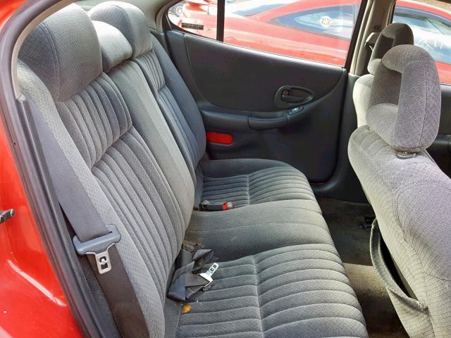 1G2WP52K6YF169468 - 2000 PONTIAC GRAND PRIX RED photo 6