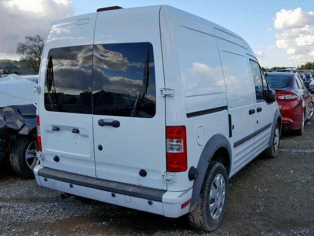 NM0LS7DNXBT044639 - 2011 FORD TRANSIT CO WHITE photo 4