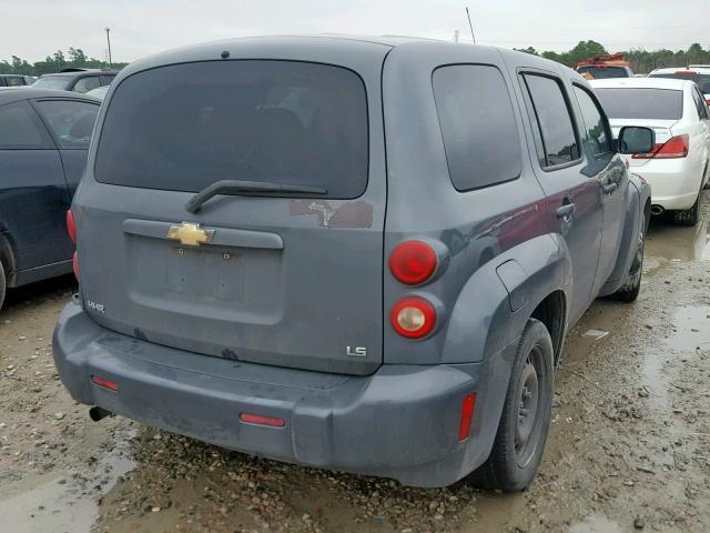 3GNDA13D88S549816 - 2008 CHEVROLET HHR LS GRAY photo 4