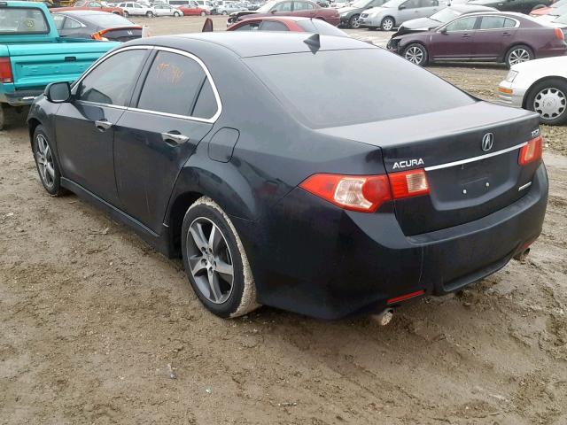 JH4CU2F89DC005940 - 2013 ACURA TSX SE BLACK photo 3