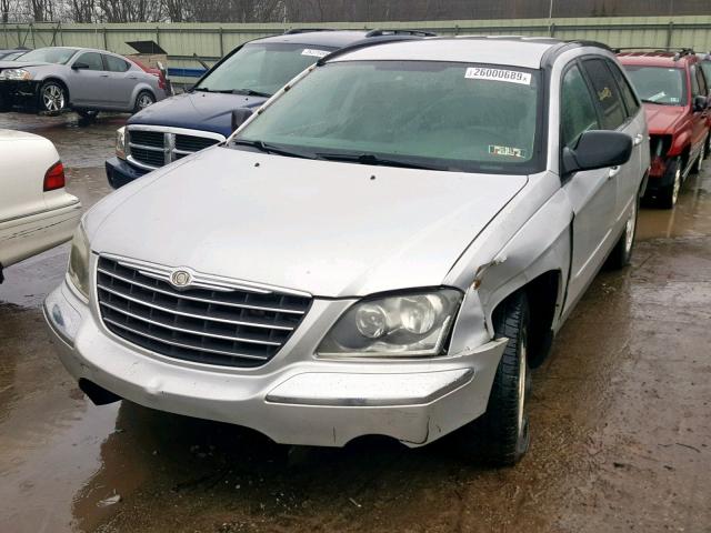 2A4GF68436R852777 - 2006 CHRYSLER PACIFICA T SILVER photo 2