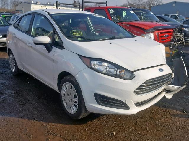 3FADP4AJXEM222163 - 2014 FORD FIESTA S WHITE photo 1