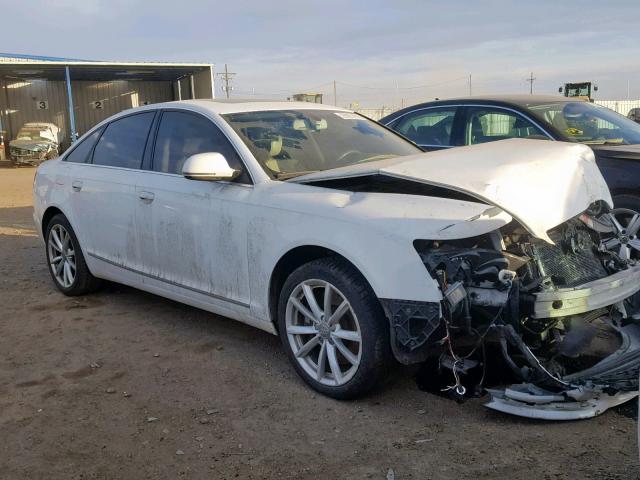 WAUWG74F09N021506 - 2009 AUDI A6 QUATTRO WHITE photo 1