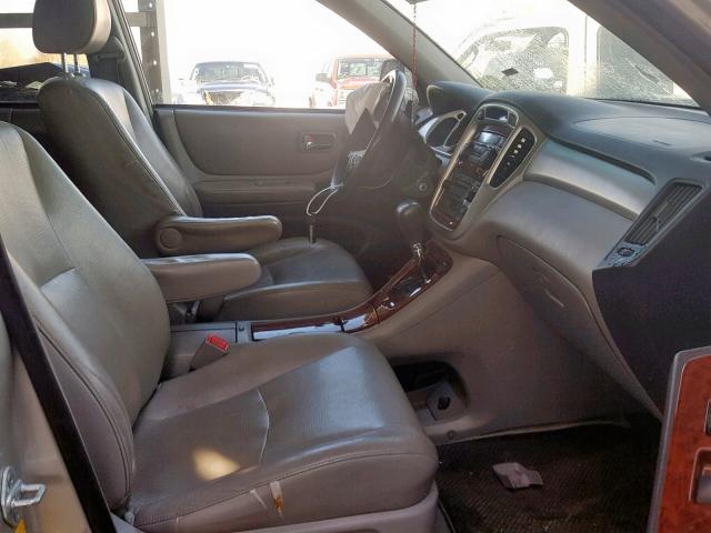 JTEEP21A470212412 - 2007 TOYOTA HIGHLANDER SILVER photo 5