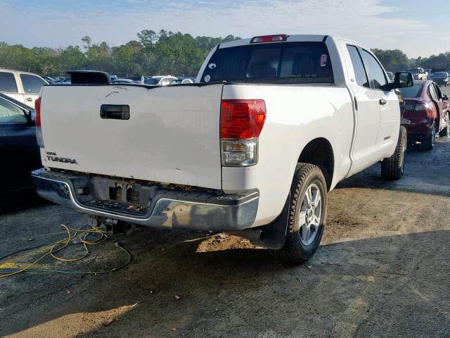 5TFRM5F12DX058178 - 2013 TOYOTA TUNDRA DOU WHITE photo 4