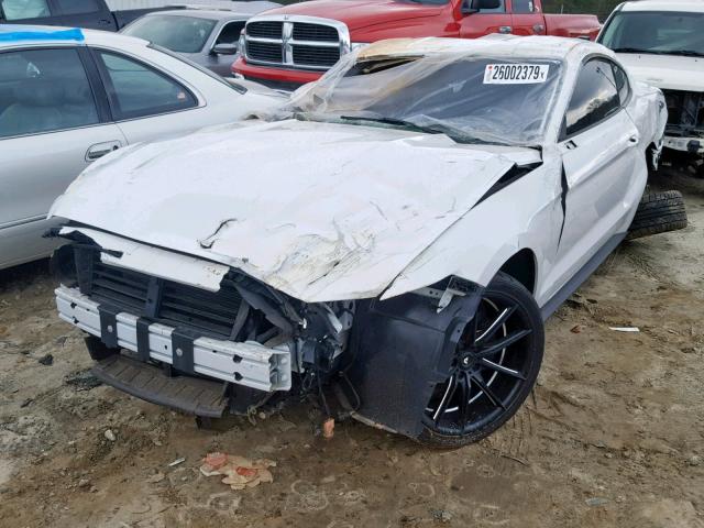 1FA6P8TH3F5399008 - 2015 FORD MUSTANG WHITE photo 2