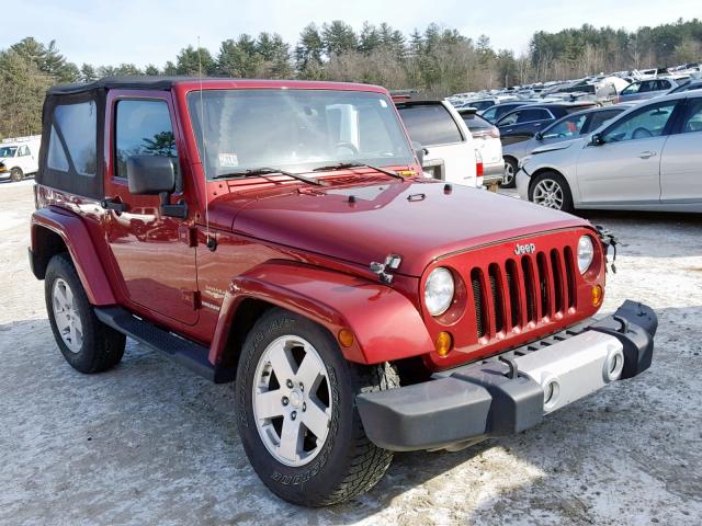 1J4AA5D14BL579247 - 2011 JEEP WRANGLER S RED photo 1