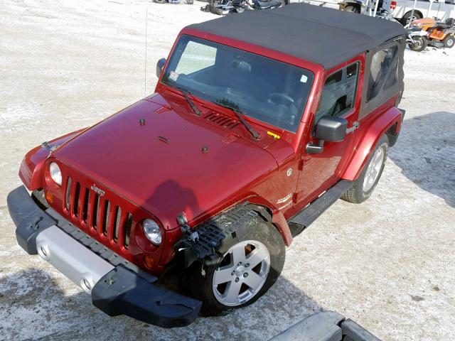 1J4AA5D14BL579247 - 2011 JEEP WRANGLER S RED photo 2