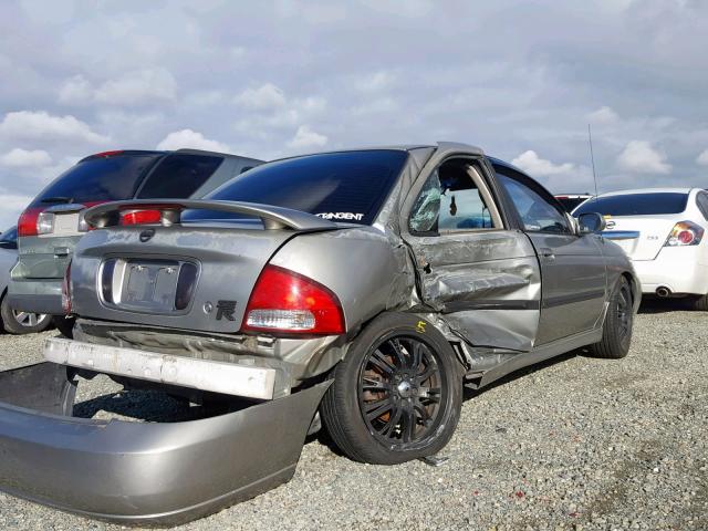 3N1AB51D22L710023 - 2002 NISSAN SENTRA SE- SILVER photo 4