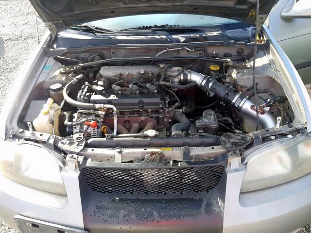 3N1AB51D22L710023 - 2002 NISSAN SENTRA SE- SILVER photo 7