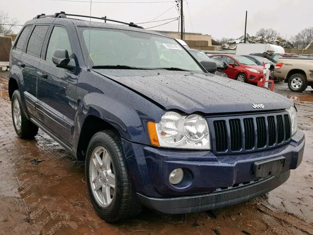 1J4GR48K45C626961 - 2005 JEEP GRAND CHER BLUE photo 1