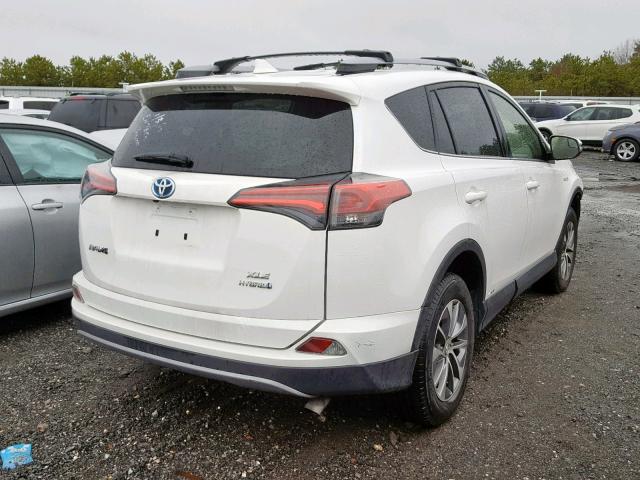 JTMRJREV3HD074062 - 2017 TOYOTA RAV4 HV LE WHITE photo 4