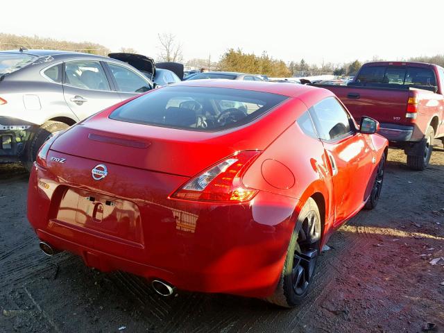 JN1AZ4EHXHM952091 - 2017 NISSAN 370Z BASE RED photo 4