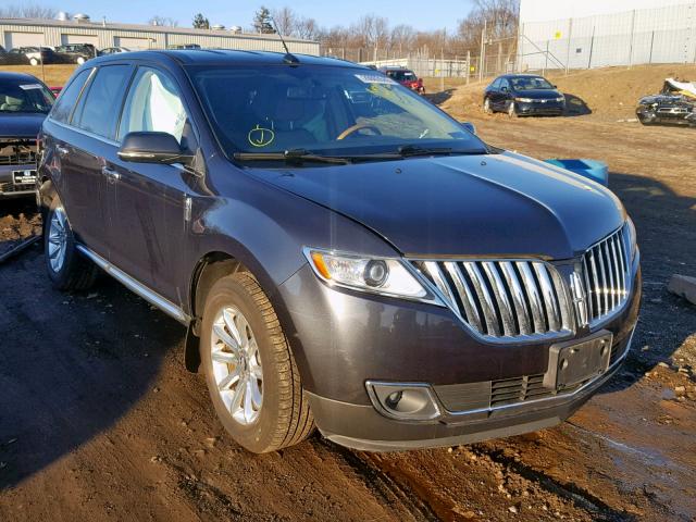 2LMDJ8JK1DBL36757 - 2013 LINCOLN MKX BLACK photo 1