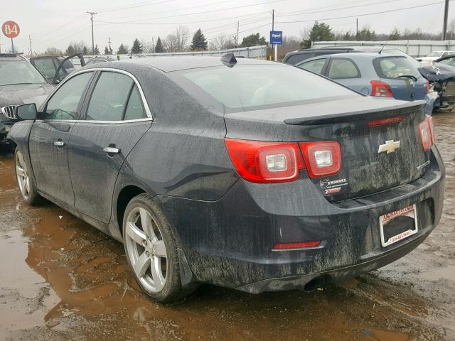 1G11J5SXXEF167164 - 2014 CHEVROLET MALIBU LTZ BLACK photo 3