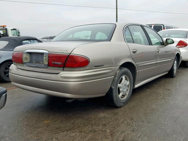 1G4HP54K614221955 - 2001 BUICK LESABRE CU TAN photo 4