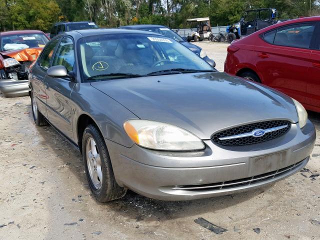 1FAHP552X2A227902 - 2002 FORD TAURUS SES GRAY photo 1