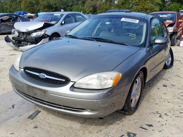 1FAHP552X2A227902 - 2002 FORD TAURUS SES GRAY photo 2