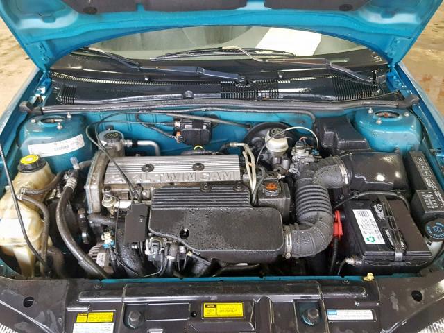 1G1JF52T4W7170040 - 1998 CHEVROLET CAVALIER L GREEN photo 7