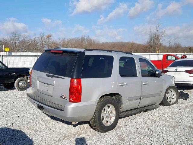 1GKS1AE08BR124766 - 2011 GMC YUKON SLE SILVER photo 4