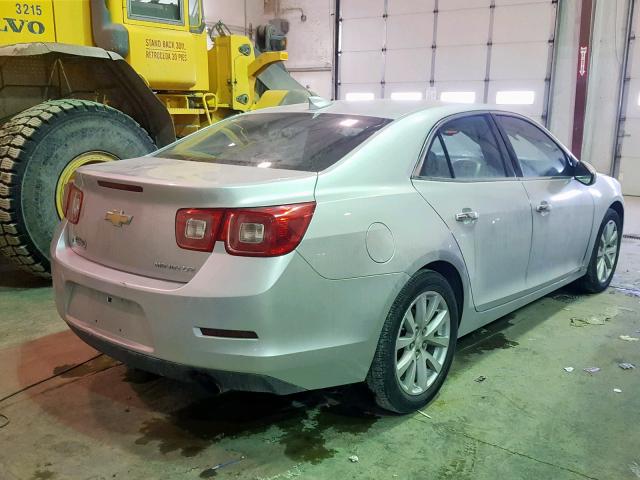 1G11E5SA0GF137724 - 2016 CHEVROLET MALIBU LIM 银色 照片 4