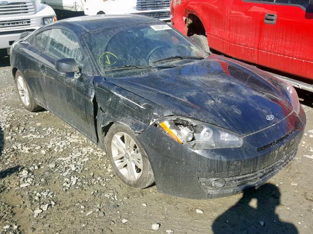 KMHHM66D38U264978 - 2008 HYUNDAI TIBURON GS BLUE photo 1