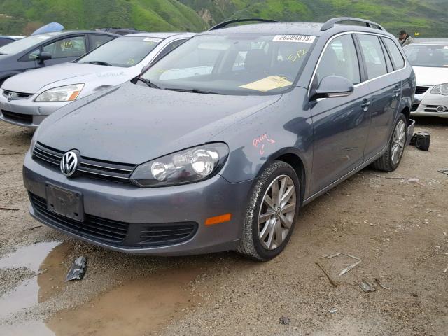 3VWPL7AJ1BM692823 - 2011 VOLKSWAGEN JETTA TDI CHARCOAL photo 2