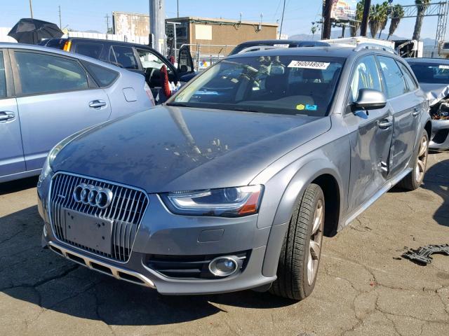 WA1UFAFL7EA095191 - 2014 AUDI A4 ALLROAD GRAY photo 2