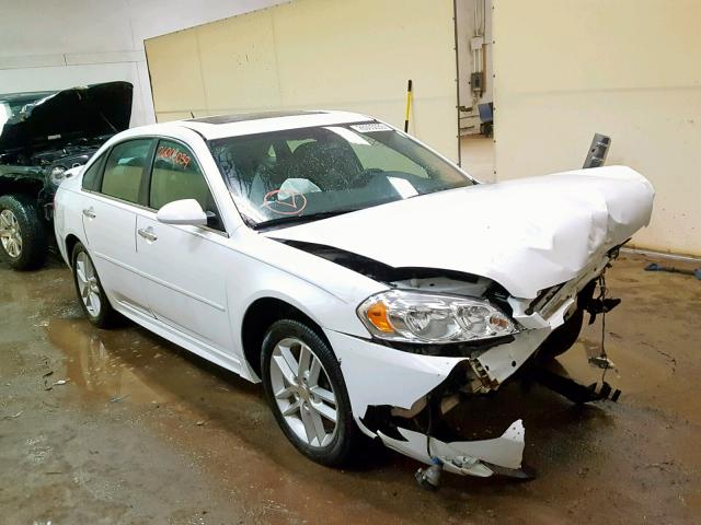 2G1WC5E36F1135202 - 2015 CHEVROLET IMPALA LIM WHITE photo 1