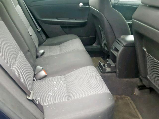 1G1ZC5EB7AF113280 - 2010 CHEVROLET MALIBU 1LT ლურჯი ფოტო 6