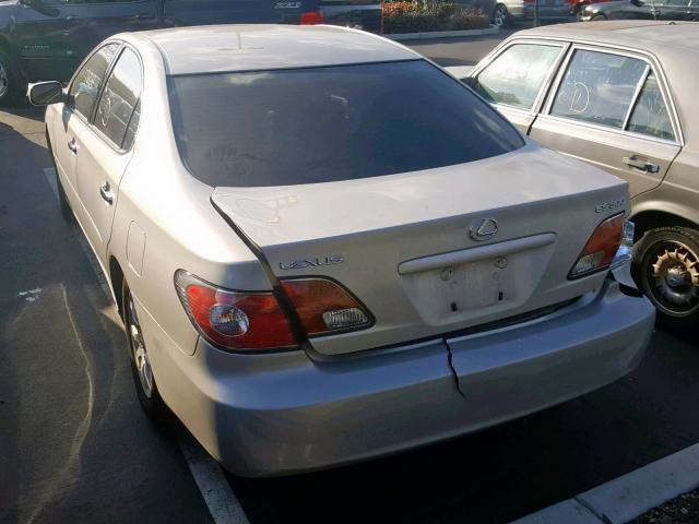 JTHBF30GX20076381 - 2002 LEXUS ES 300 GRAY photo 3