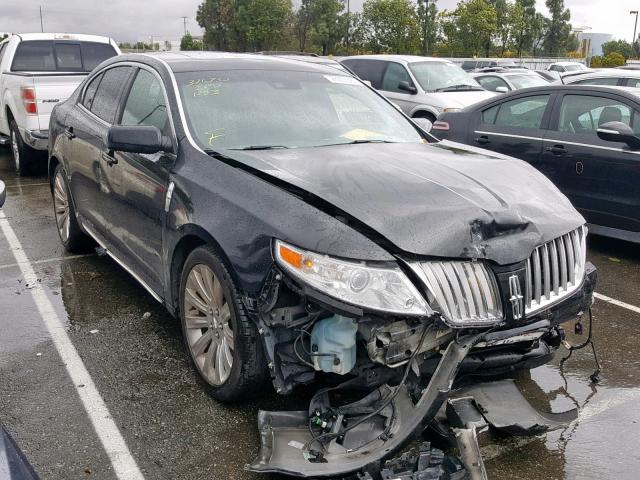 1LNHL9FT9BG604393 - 2011 LINCOLN MKS BLACK photo 1