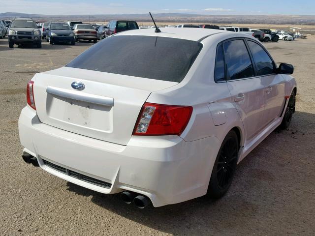 JF1GV7E65BG515680 - 2011 SUBARU IMPREZA WR WHITE photo 4