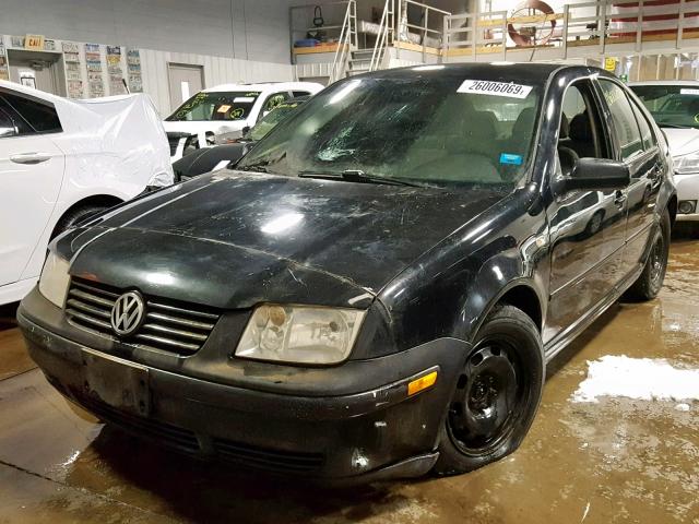 3VWRK69M43M086289 - 2003 VOLKSWAGEN JETTA GL BLACK photo 2