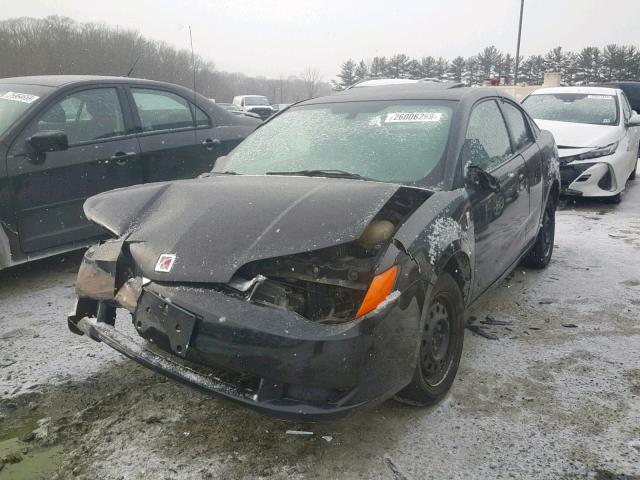 1G8AN12F33Z191341 - 2003 SATURN ION LEVEL BLACK photo 2