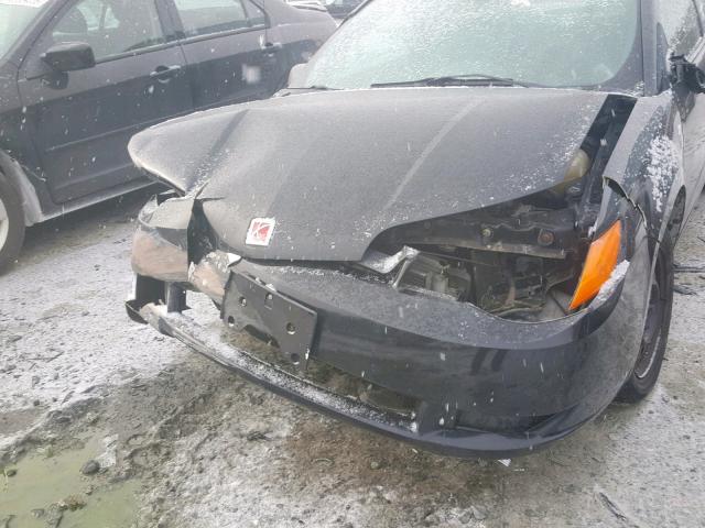 1G8AN12F33Z191341 - 2003 SATURN ION LEVEL BLACK photo 9