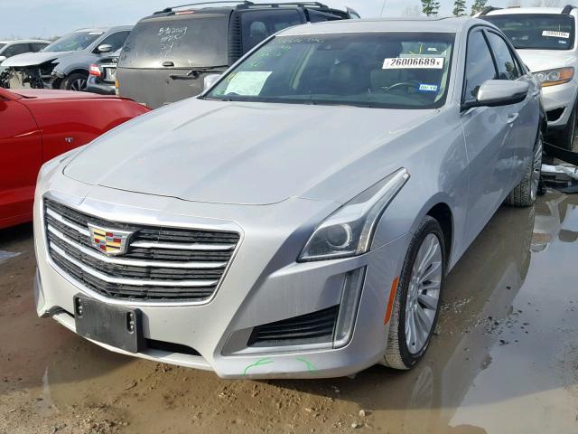 1G6AX5SX0G0123608 - 2016 CADILLAC CTS LUXURY SILVER photo 2