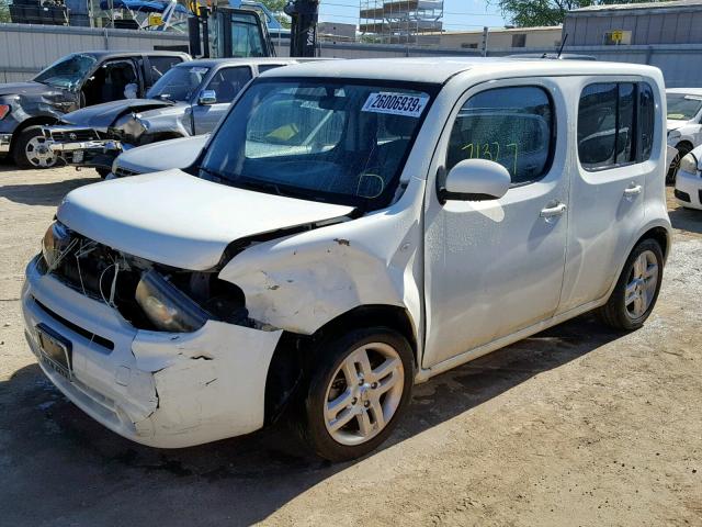 JN8AZ28R49T108405 - 2009 NISSAN CUBE BASE WHITE photo 2