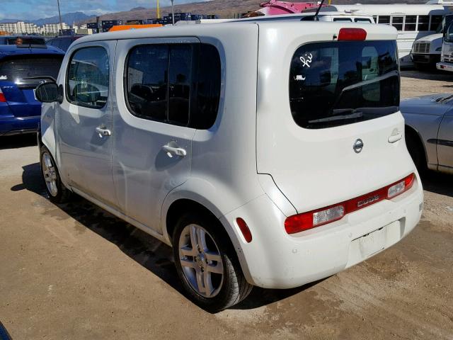 JN8AZ28R49T108405 - 2009 NISSAN CUBE BASE WHITE photo 3