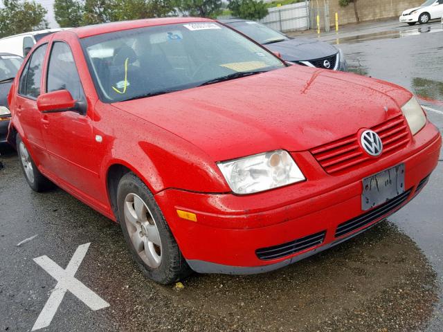 3VWSE69M43M039935 - 2003 VOLKSWAGEN JETTA GLS RED photo 1