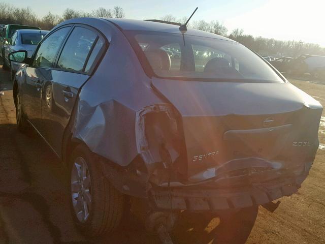 3N1AB61E77L614541 - 2007 NISSAN SENTRA 2.0 SILVER photo 3