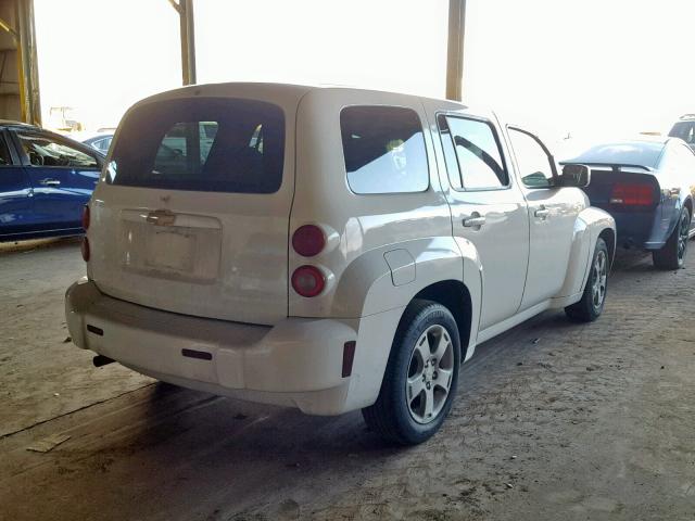 3GNDA23DX7S569599 - 2007 CHEVROLET HHR LT WHITE photo 4