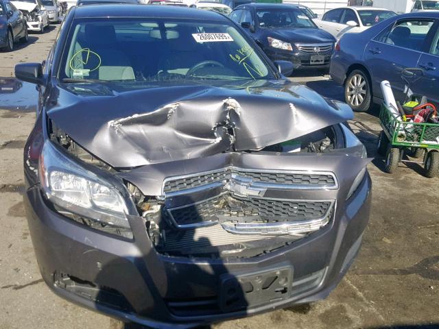 1G11B5SA2DF320448 - 2013 CHEVROLET MALIBU LS GRAY photo 9