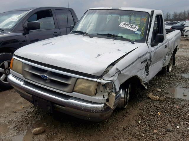 1FTCR10A8TPB40925 - 1996 FORD RANGER WHITE photo 2