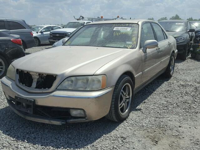 JH4KA9659YC009771 - 2000 ACURA 3.5RL BEIGE photo 2