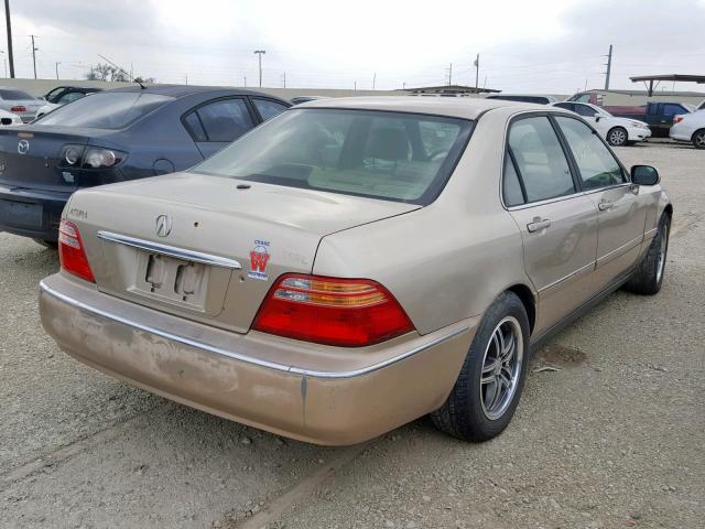 JH4KA9659YC009771 - 2000 ACURA 3.5RL BEIGE photo 4