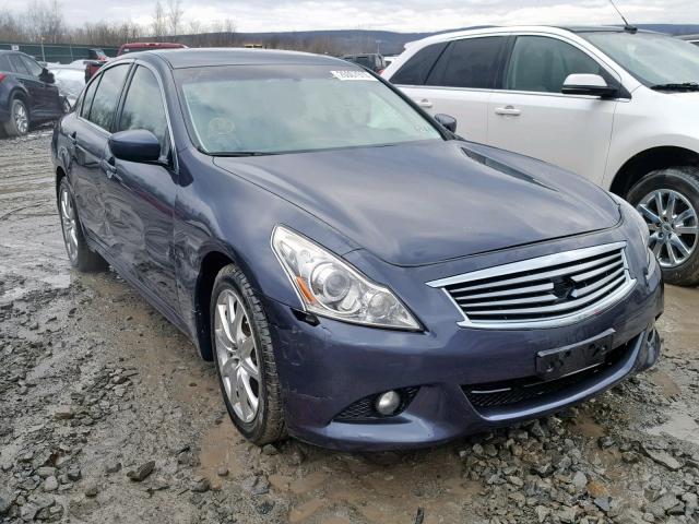 JN1CV6AR9BM354144 - 2011 INFINITI G37 BLUE photo 1